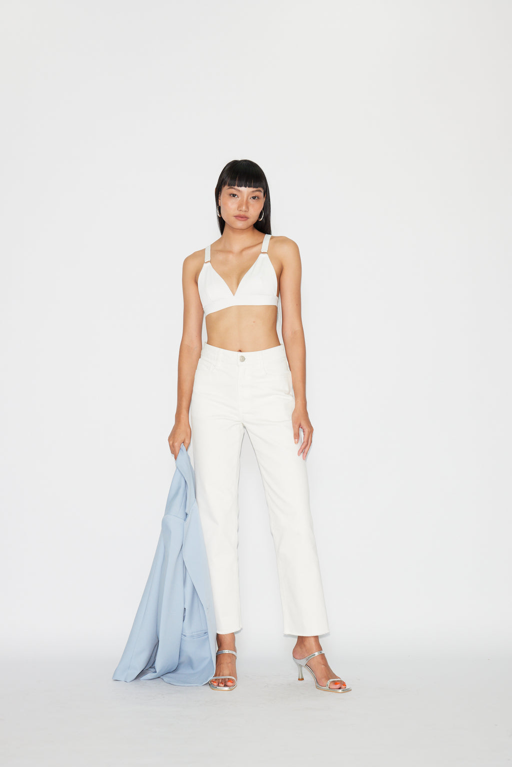 Luna White Jeans