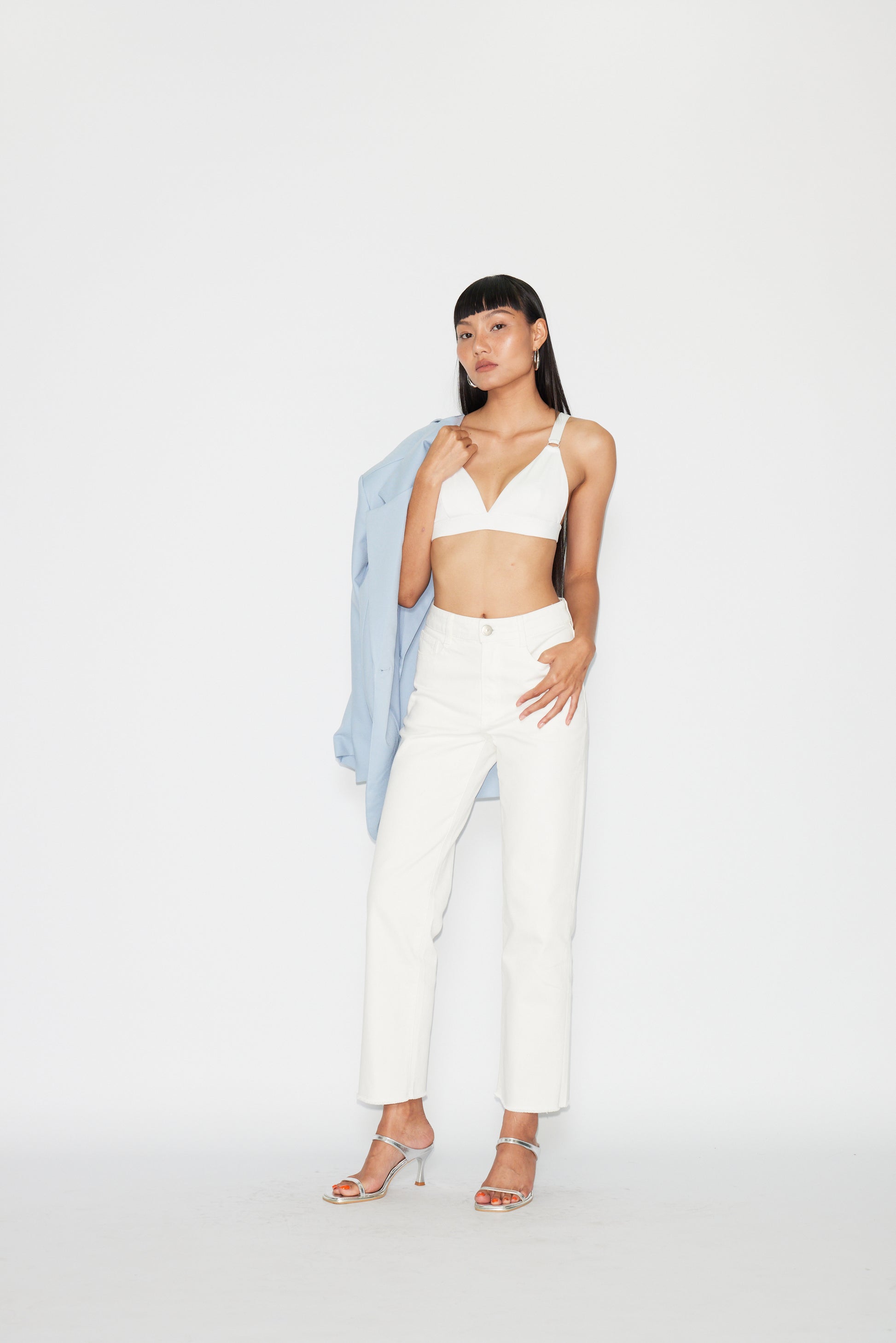 Luna White Jeans