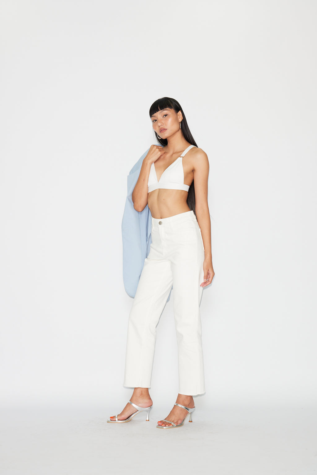 Luna White Jeans