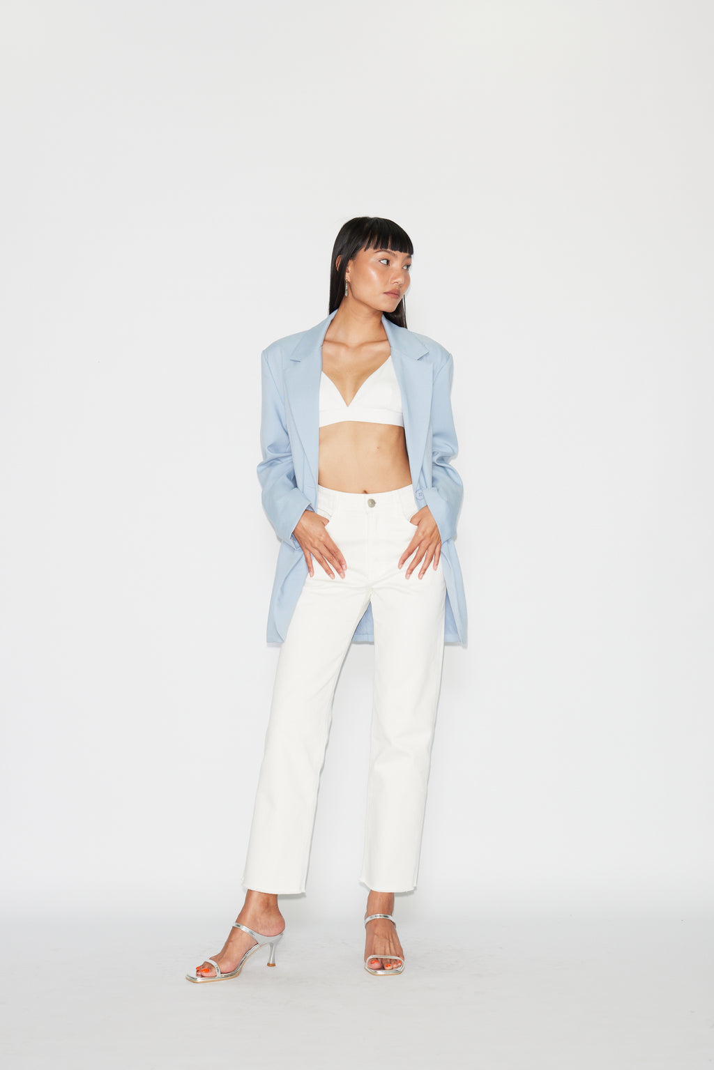 Luna White Jeans