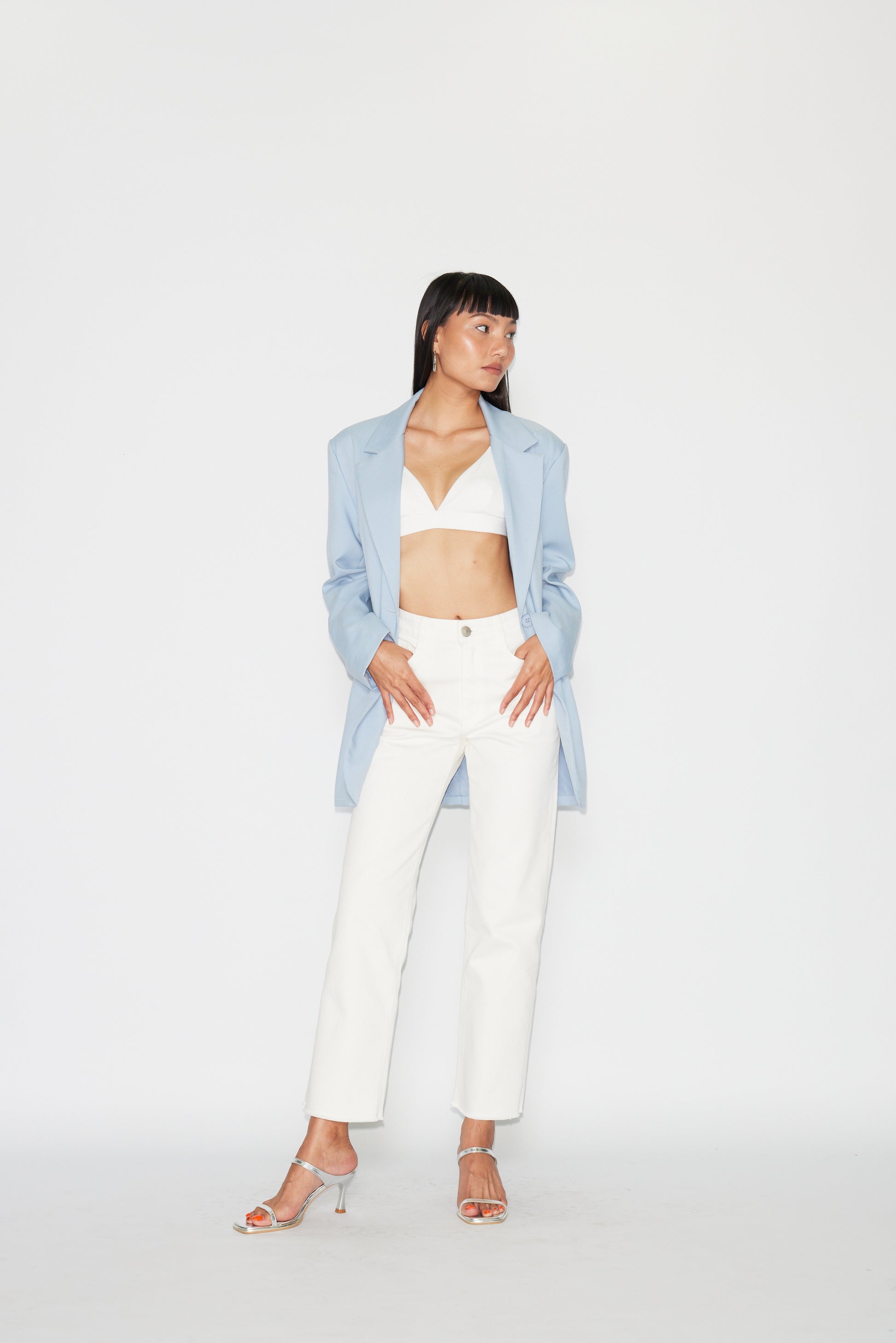 Luna White Jeans